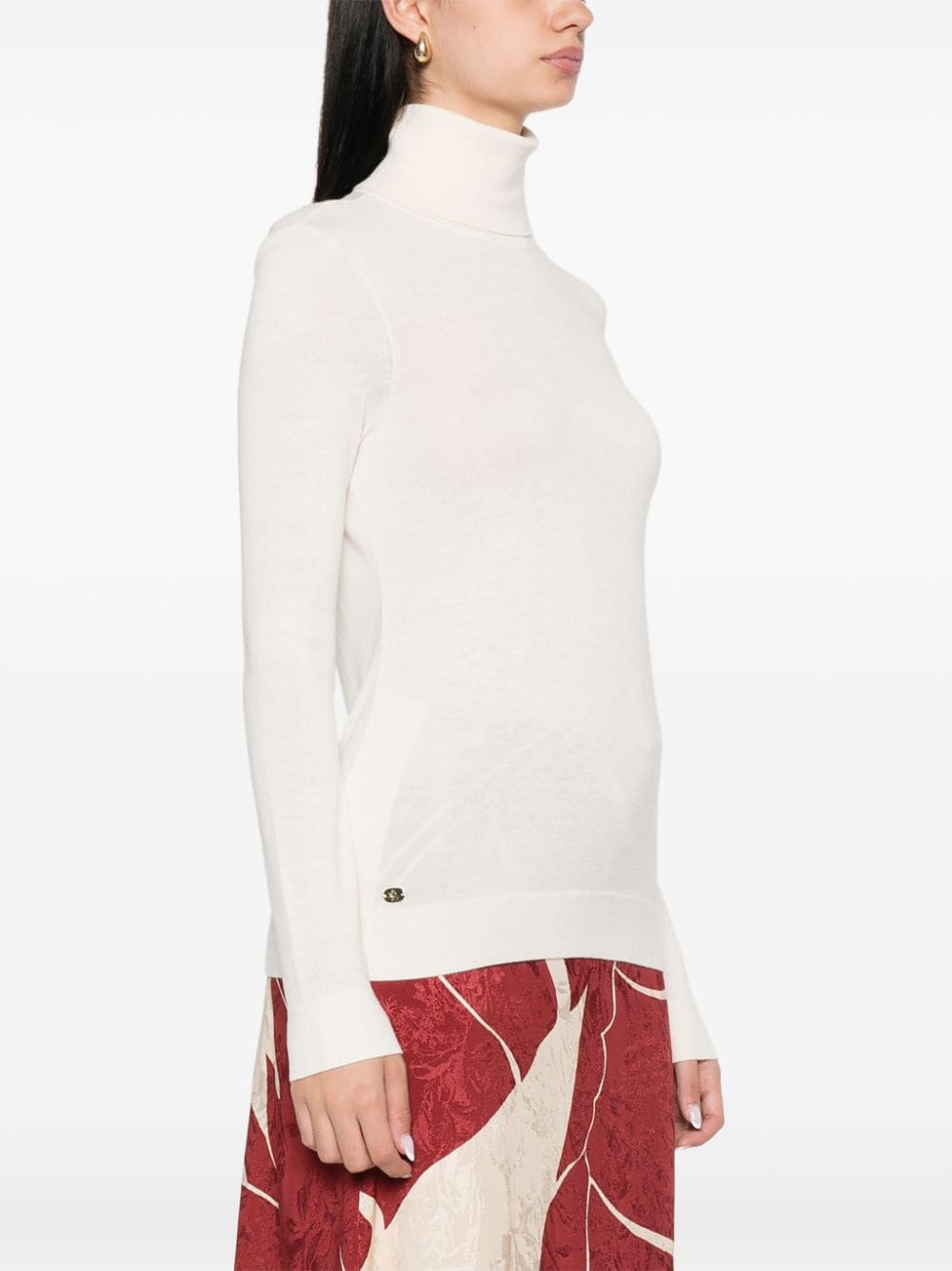 Shop Lauren Ralph Lauren Zoe Sweater In Neutrals