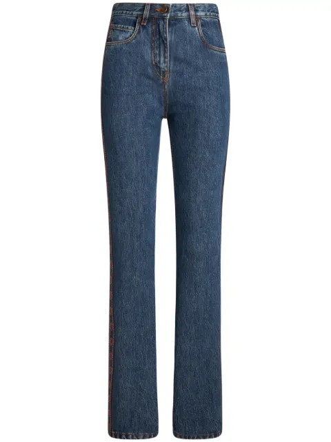 ETRO side-appliqué jeans
