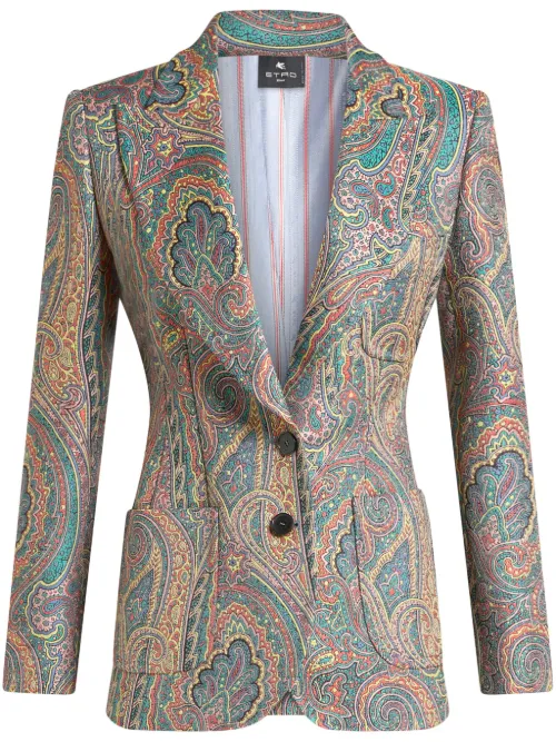 Blazer à motif cachemire - ETRO - Modalova