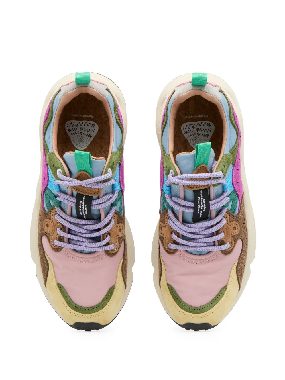 FLOWER MONTAIN Yamano 3 Uni sneakers Pink