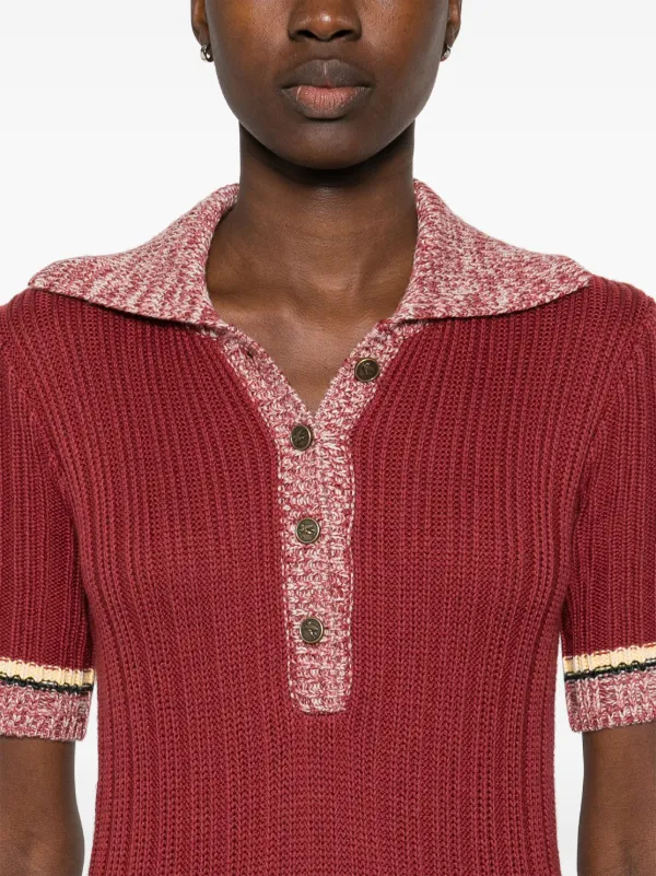 【送料&関税込】Etro Midi Ribbed Dress ETRO ribbed-knit Midi Dress | Red | FARFETCH BN