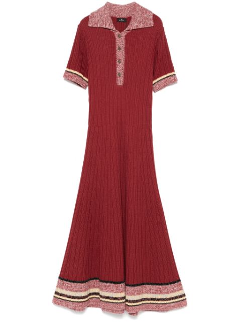 ETRO ribbed-knit midi dress Women