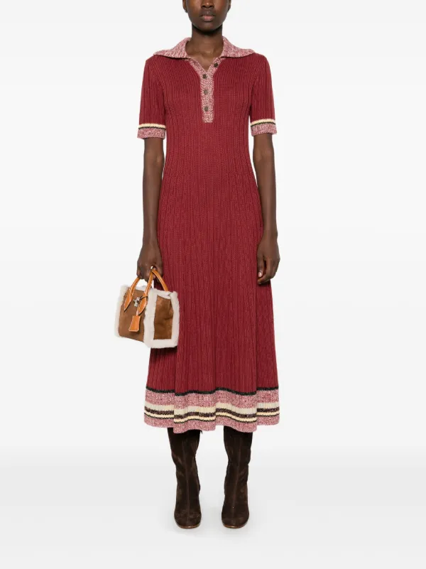 【送料&関税込】Etro Midi Ribbed Dress Etro Ribbed-Knit Midi Dress | Wardrobe Icons