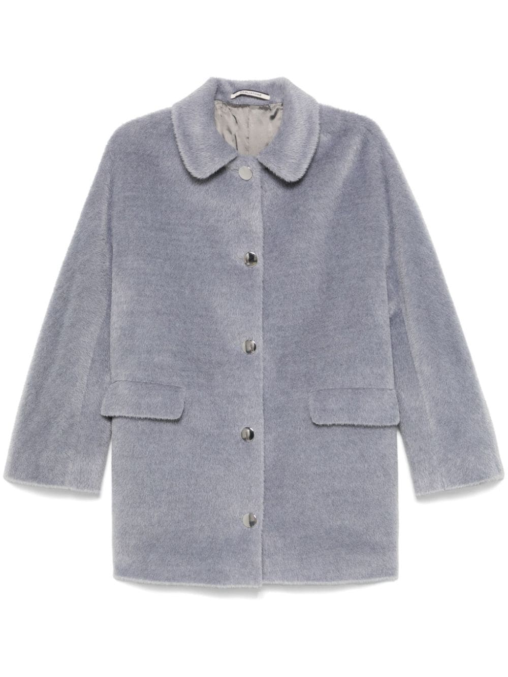 Shop Tagliatore Camryn Coat In Grey