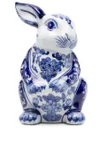 POLSPOTTEN Rabbit piggy bank (25cm x 13cm) - White