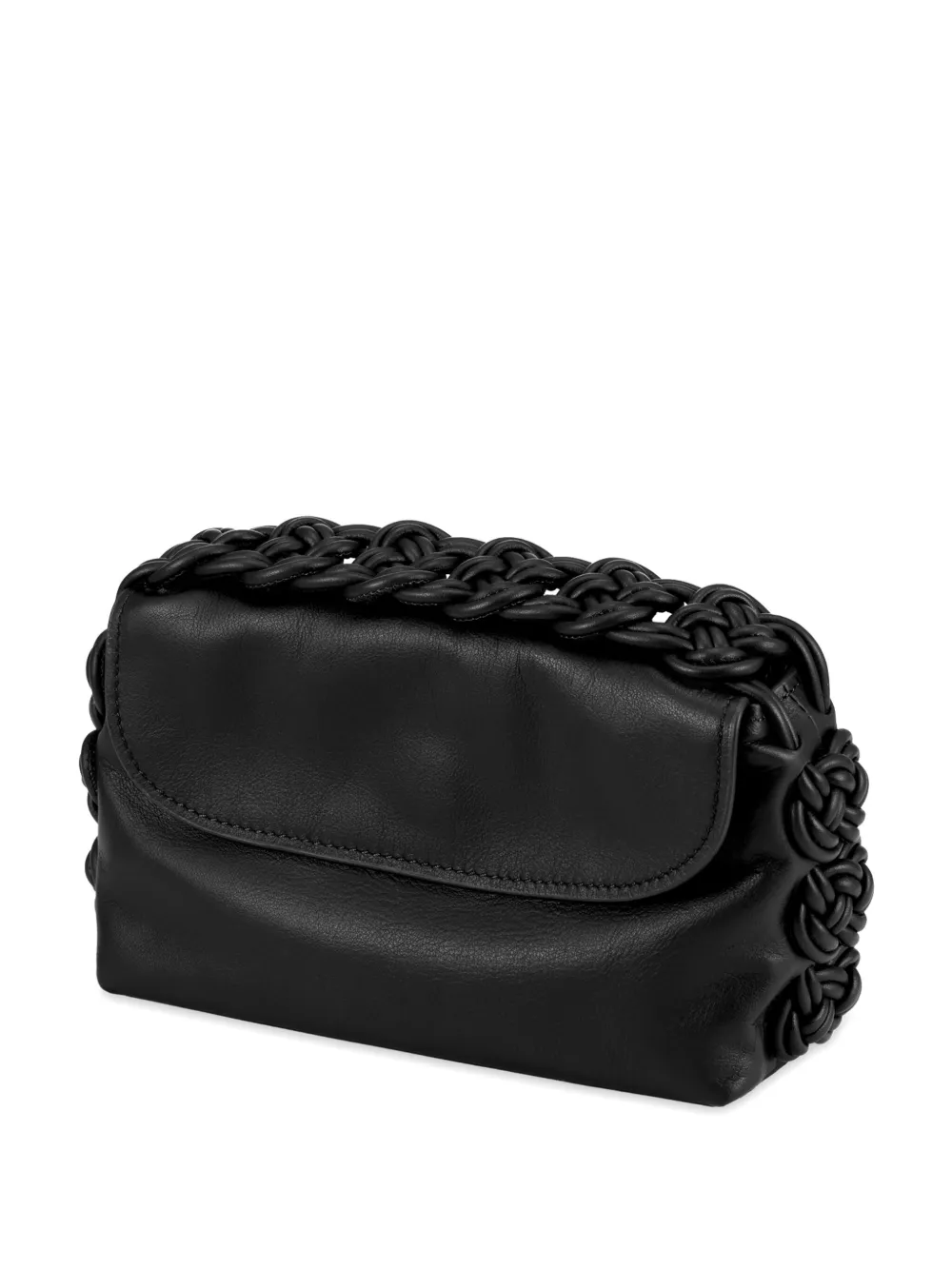 Shanghai Tang Rose Knot clutch - Zwart