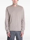 Post Archive Faction cotton-blend T-shirt - Grey