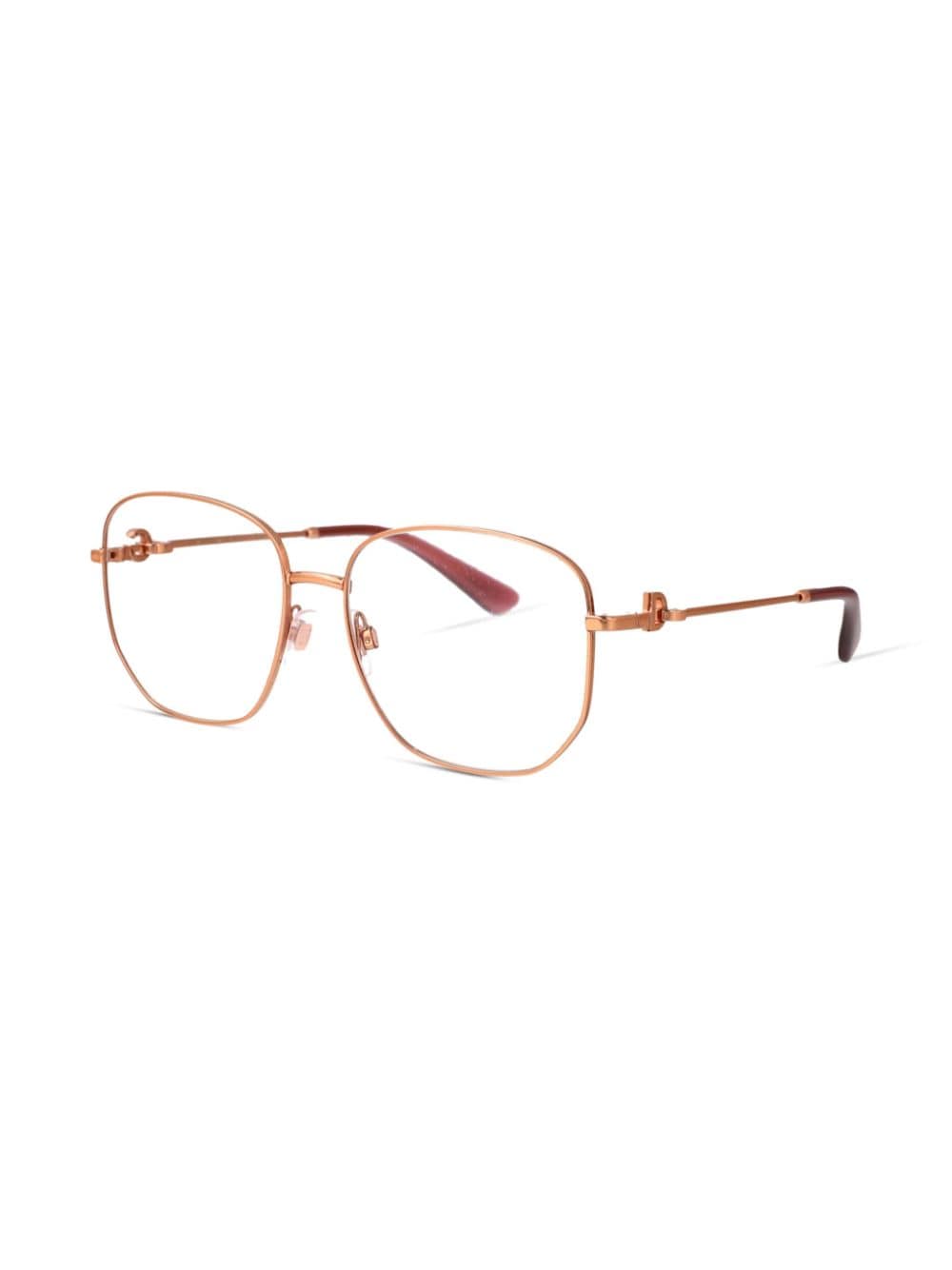 Dolce & Gabbana Eyewear square-frame glasses - Goud