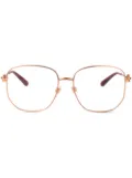 Dolce & Gabbana Eyewear square-frame glasses - Gold