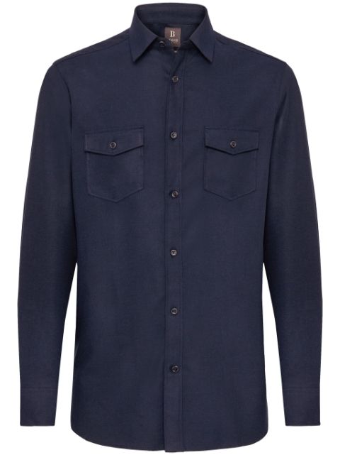 Boggi Milano technical-fabric shirt Men