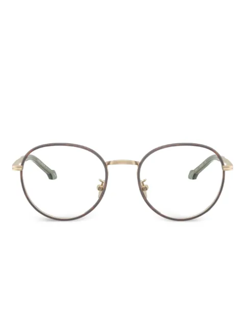 Giorgio Armani round-frame glasses