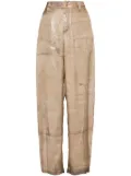 Alexander Wang trompe-l'oeil print pants - Neutrals