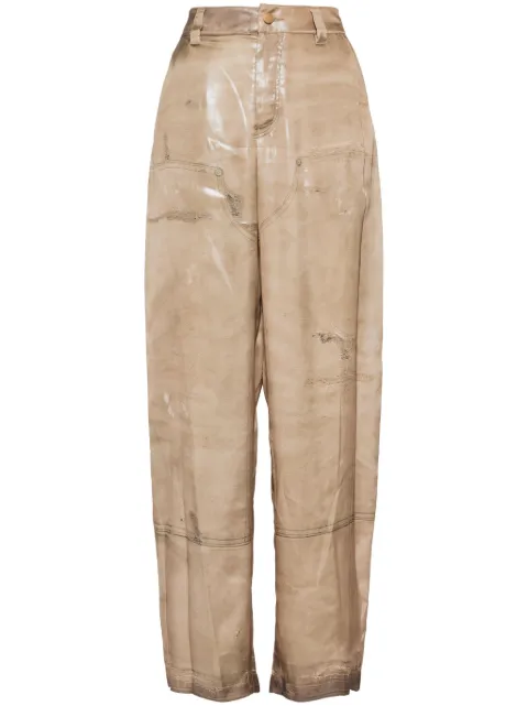 Alexander Wang trompe-l'oeil print pants