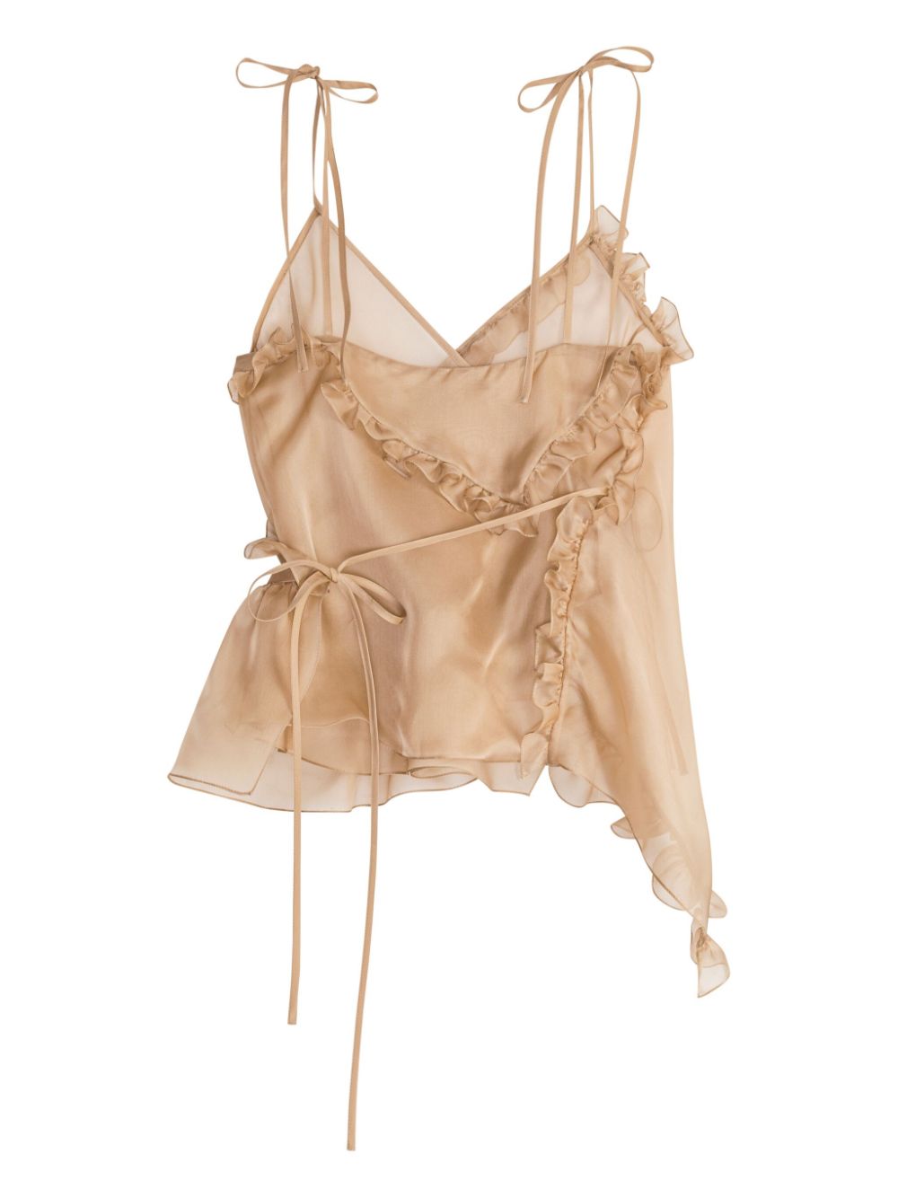 Cecilie Bahnsen Alessandra top Beige