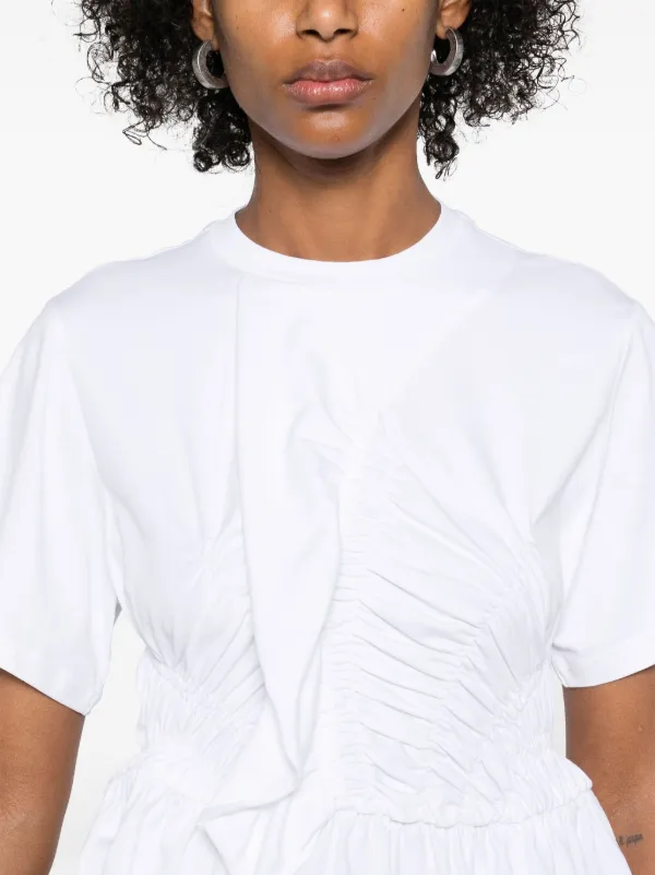 White Ace T-shirt by Cecilie Bahnsen on Sale