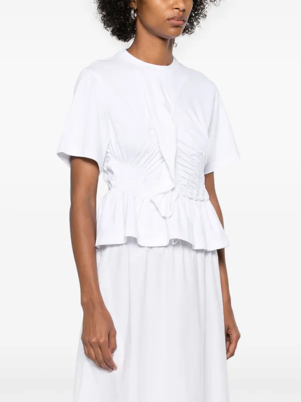 Cecilie Bahnsen Ace T-shirt | White | FARFETCH