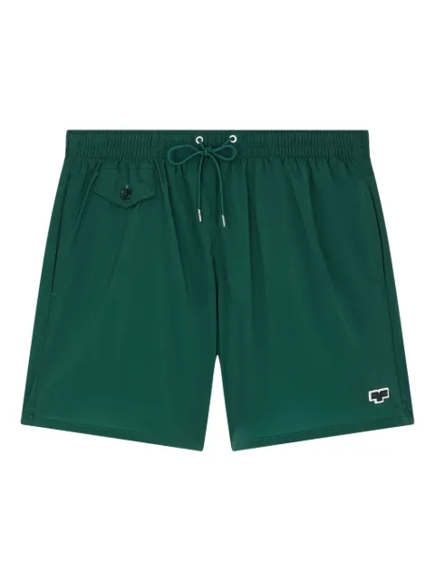 FURSAC shorts de playa con parche del logo