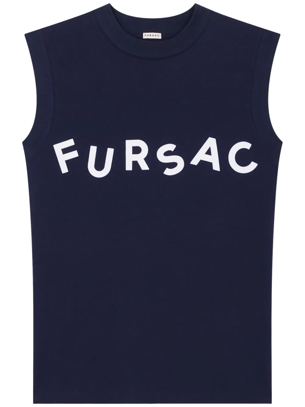 FURSAC Canotta con logo floccato - Blu