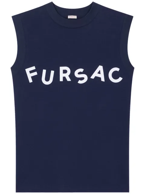 FURSAC camiseta con logo afelpado