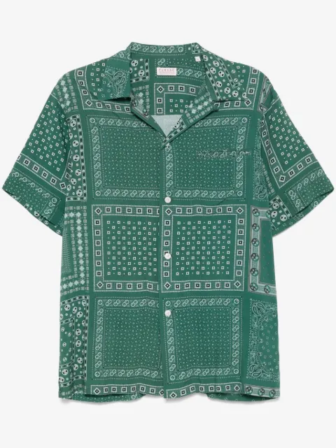 FURSAC camisa con estampado de bandana
