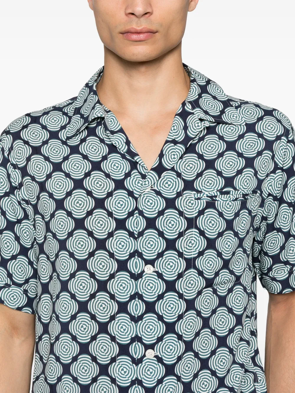 abstract pattern shirt