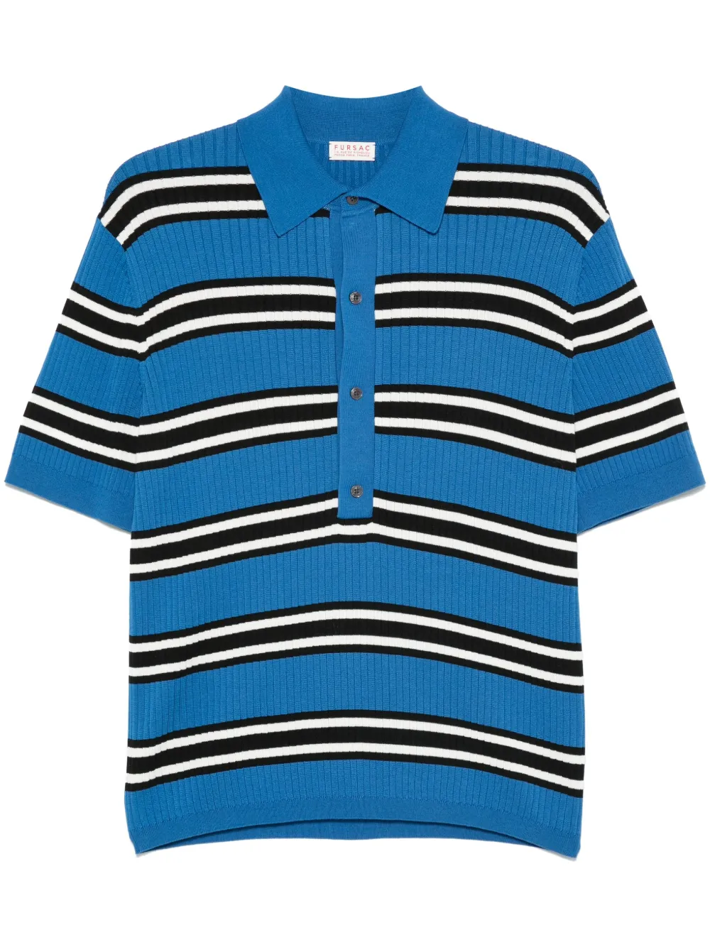 striped polo shirt