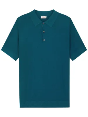 Brioni ヘリンボーン ポロシャツ | ブルー | FARFETCH JP