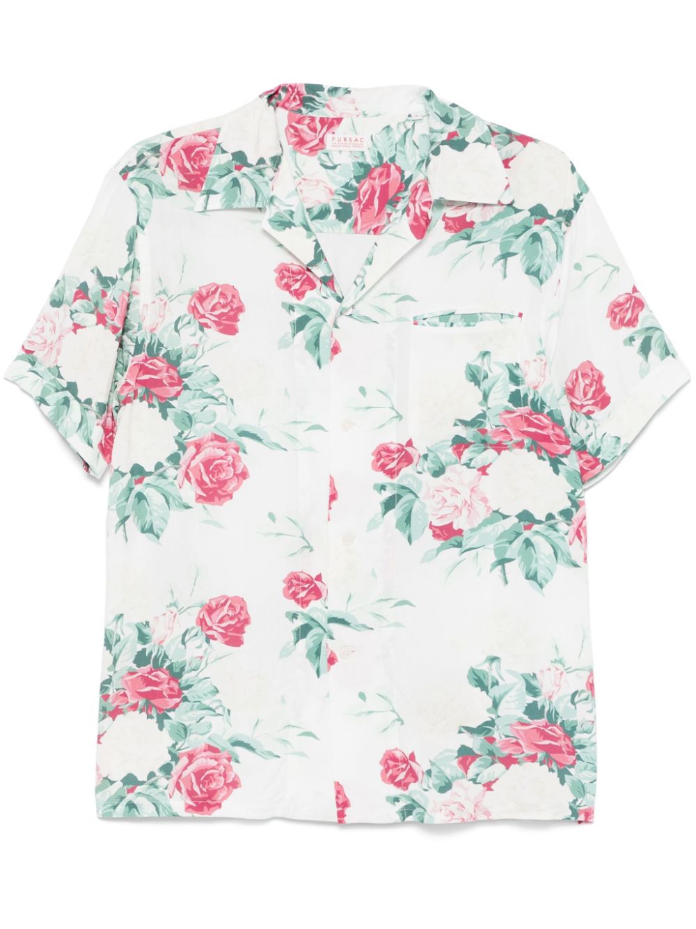 FURSAC floral-print shirt - White