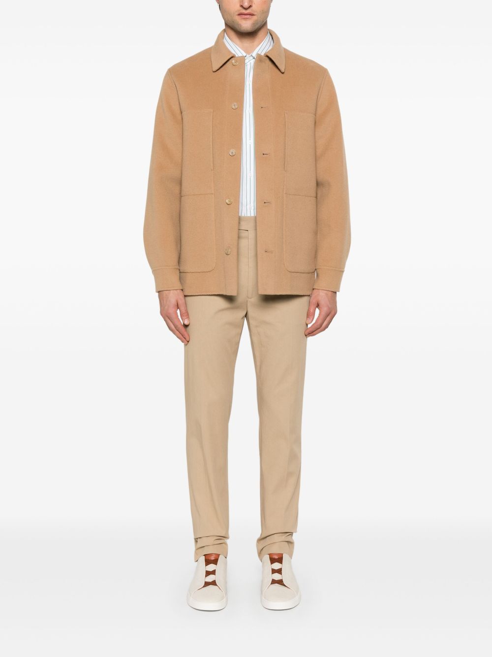 FURSAC Button-up jack - Beige