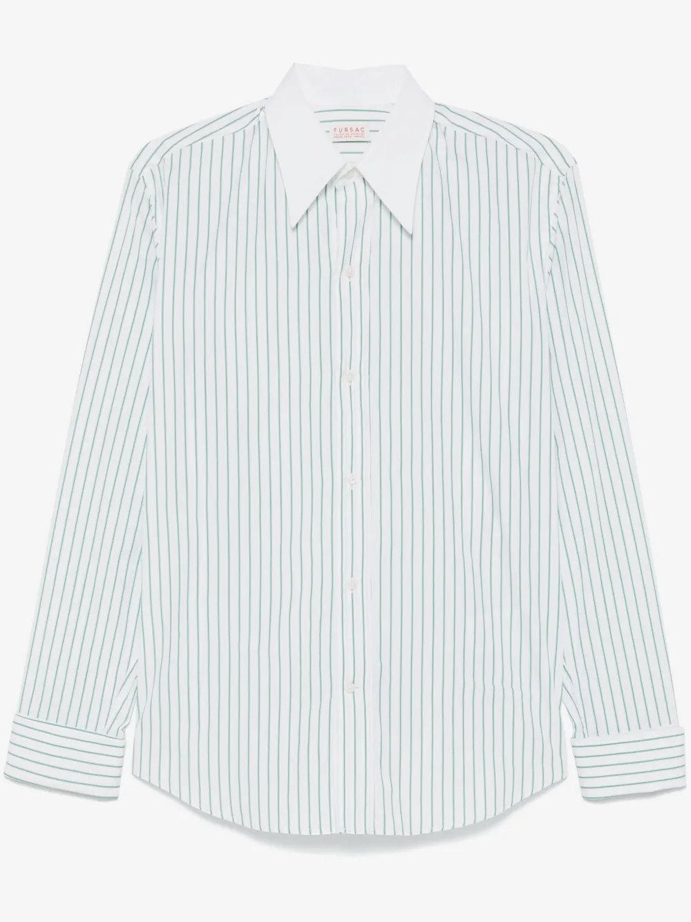 FURSAC camisa con rayas estampadas | blanco | Image 1