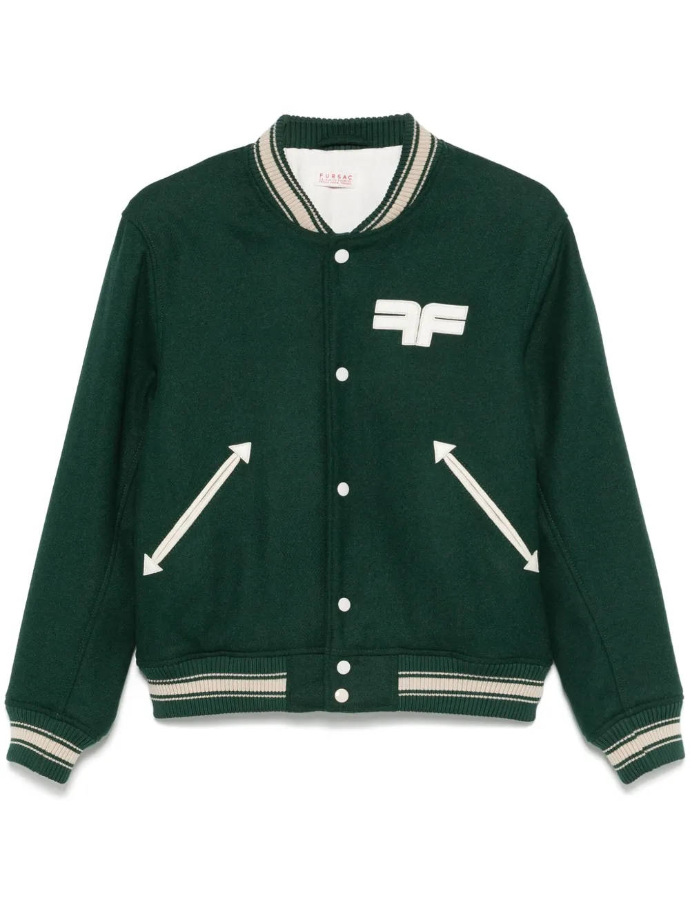 logo-patch varsity jacket