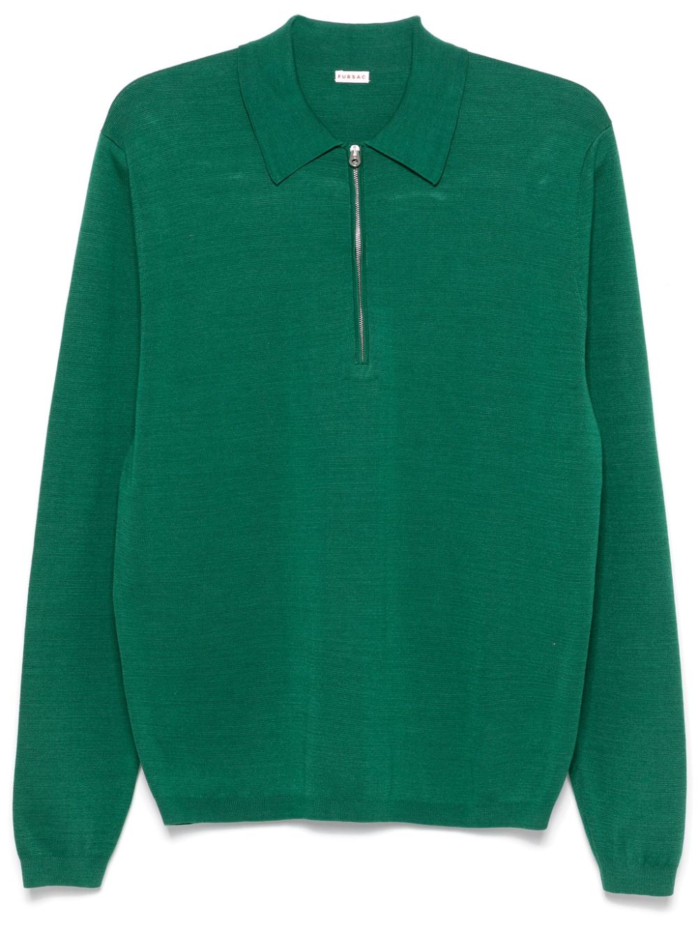 FURSAC knitted polo shirt - Green