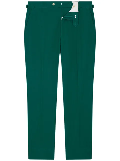 FURSAC pantalones con diseño tejido
