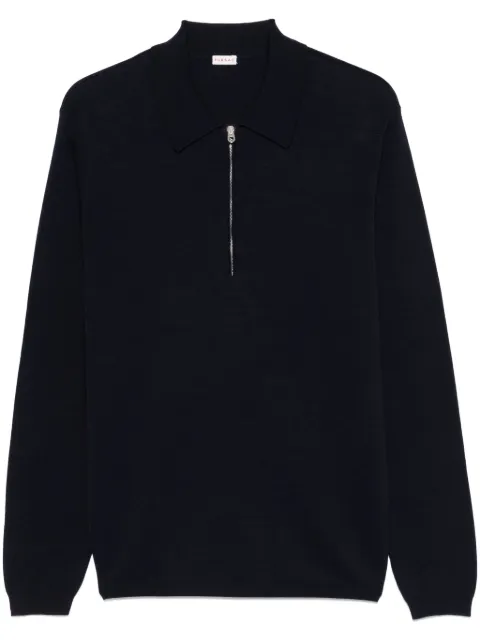 FURSAC ribbed knit polo shirt