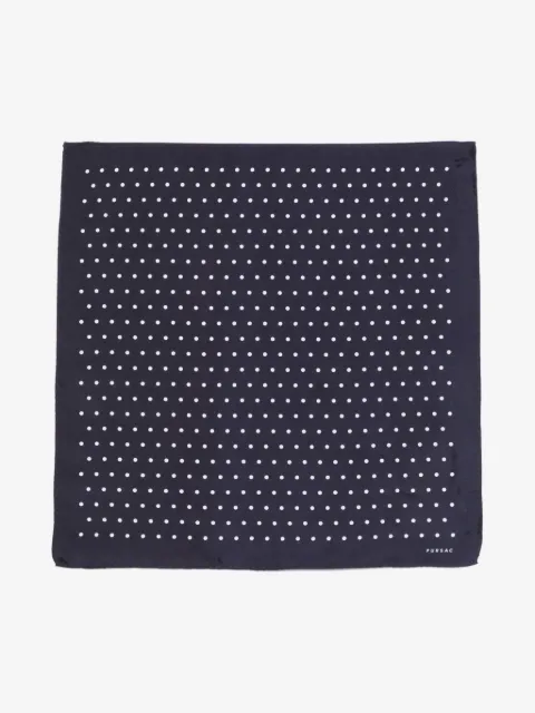 FURSAC polka-dot print pocket square