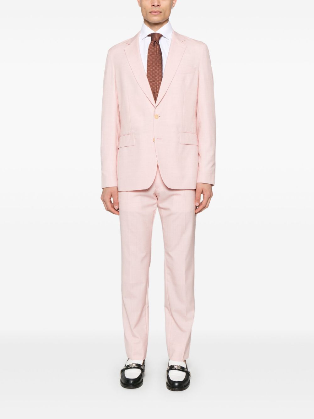 FURSAC patterned-jacquard suit - Pink