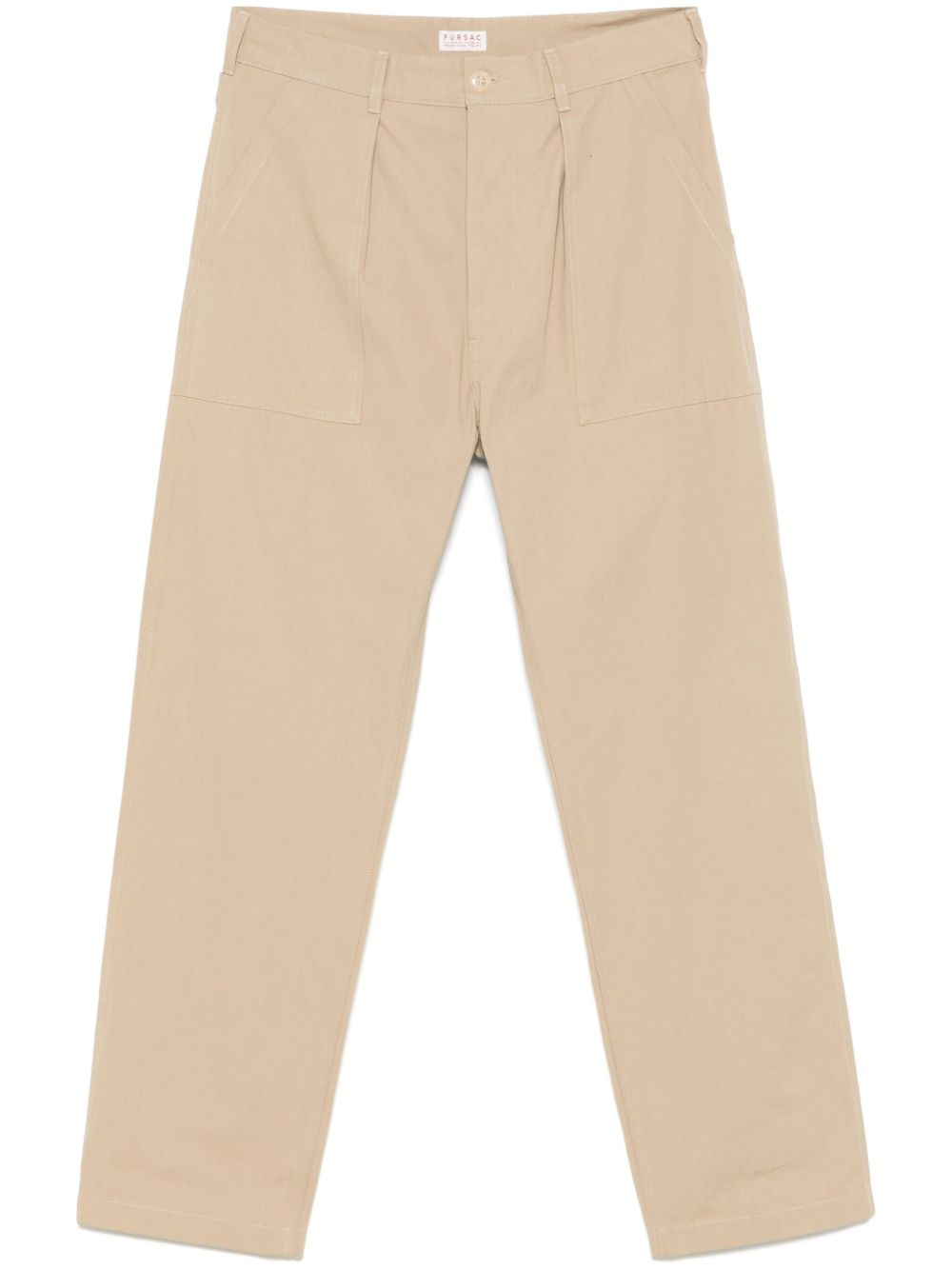 FURSAC cotton trousers - Neutrals