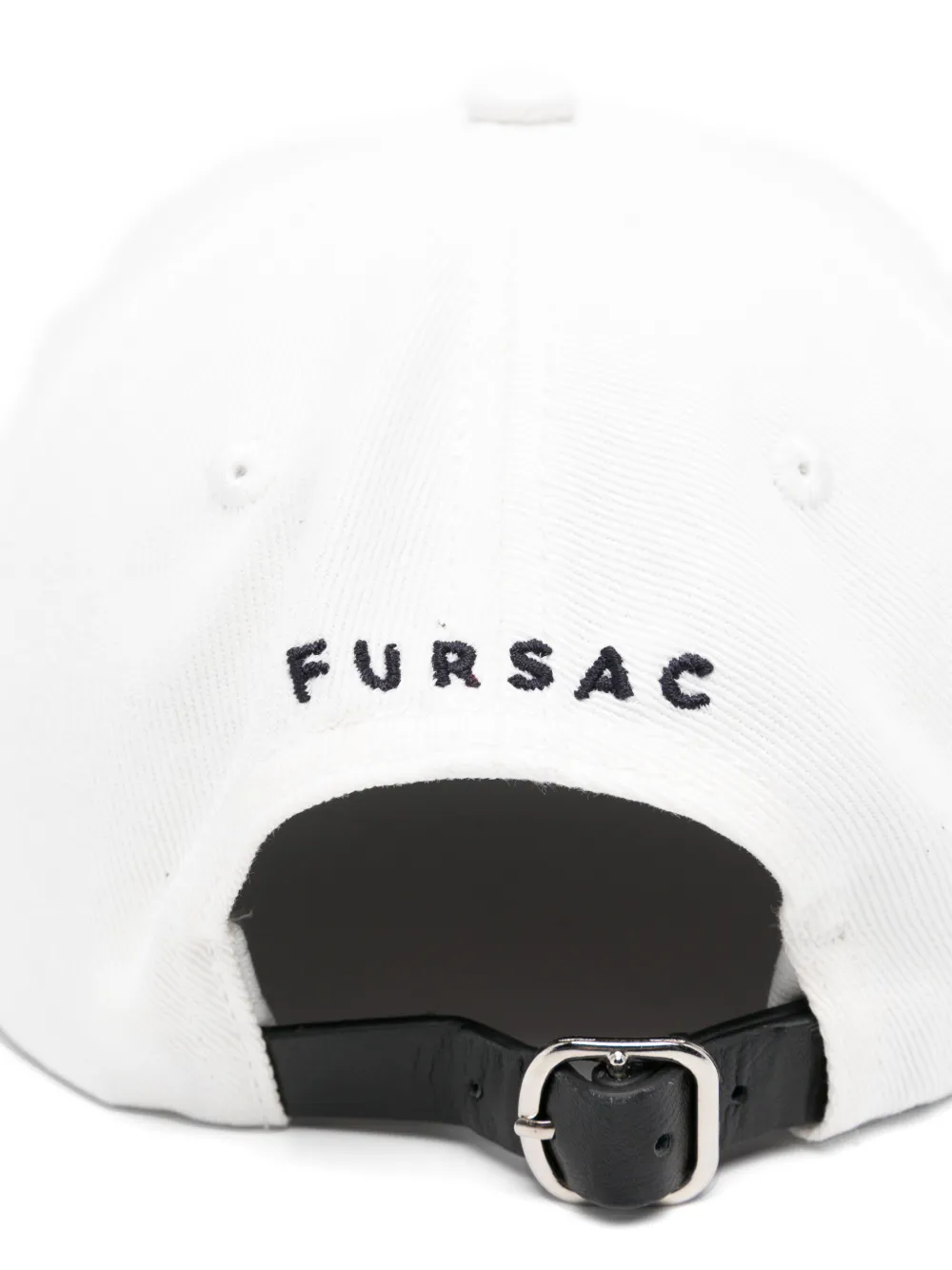 FURSAC flocked-motif cap - Wit