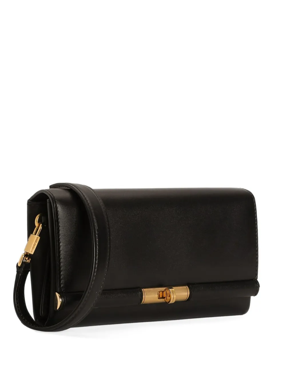 Dolce & Gabbana Leren schoudertas Zwart