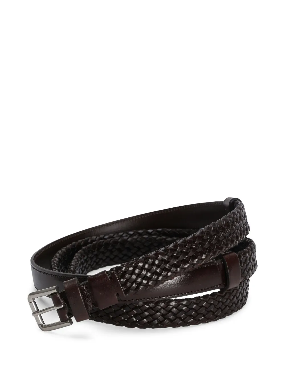 Dolce & Gabbana interwoven belt - Bruin