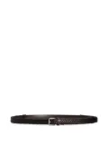 Dolce & Gabbana interwoven belt - Brown