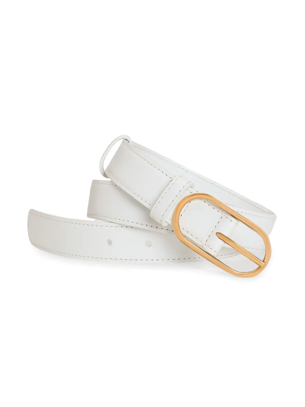 Dolce & Gabbana Leren riem - Wit