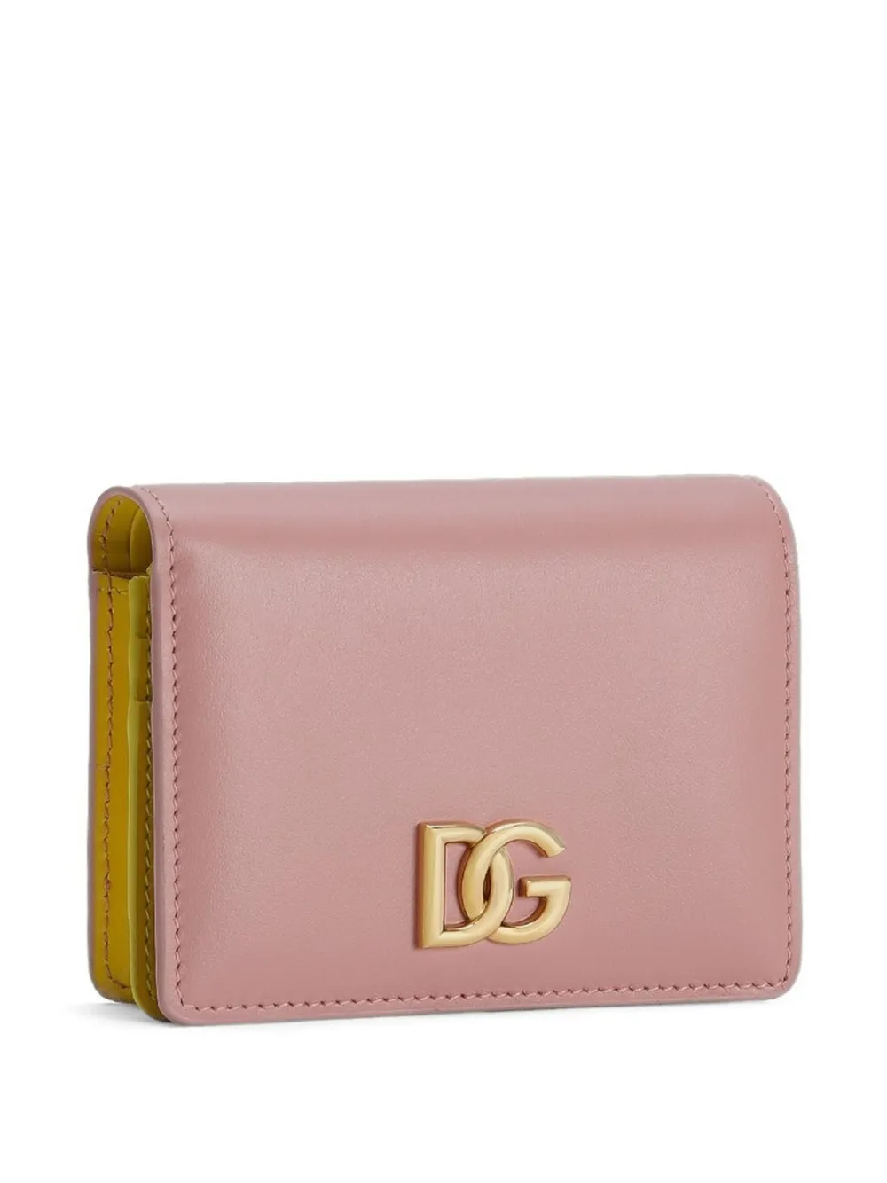 Dolce & Gabbana Portemonnee met DG-plakkaat Roze