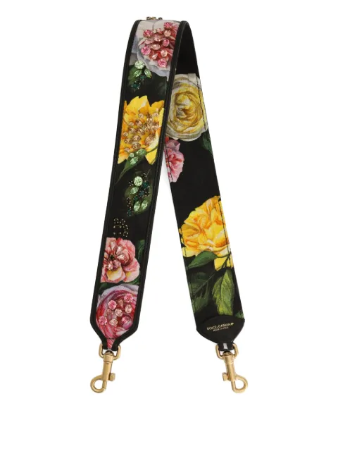 Dolce & Gabbana floral-print strap
