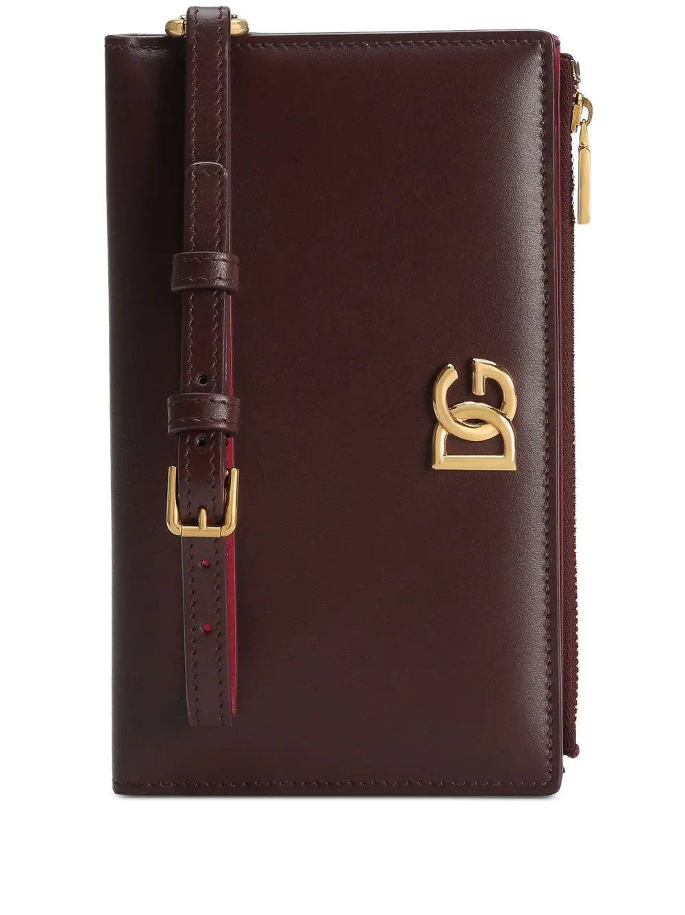 Dolce & Gabbana Paspoorthoes met DG-plakkaat Rood
