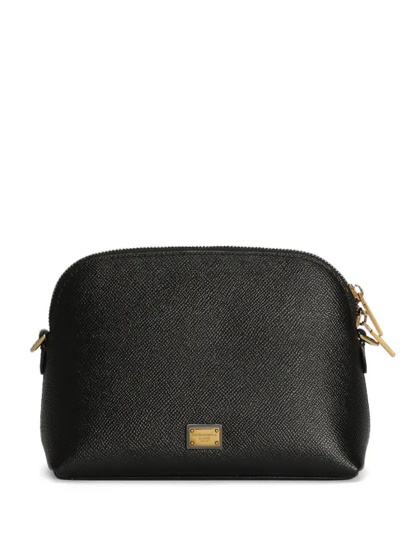 DOLCE&GABBANA ミニバッグ ブラックのメンズ クロスボディバッグ グレインドカーフスキン
