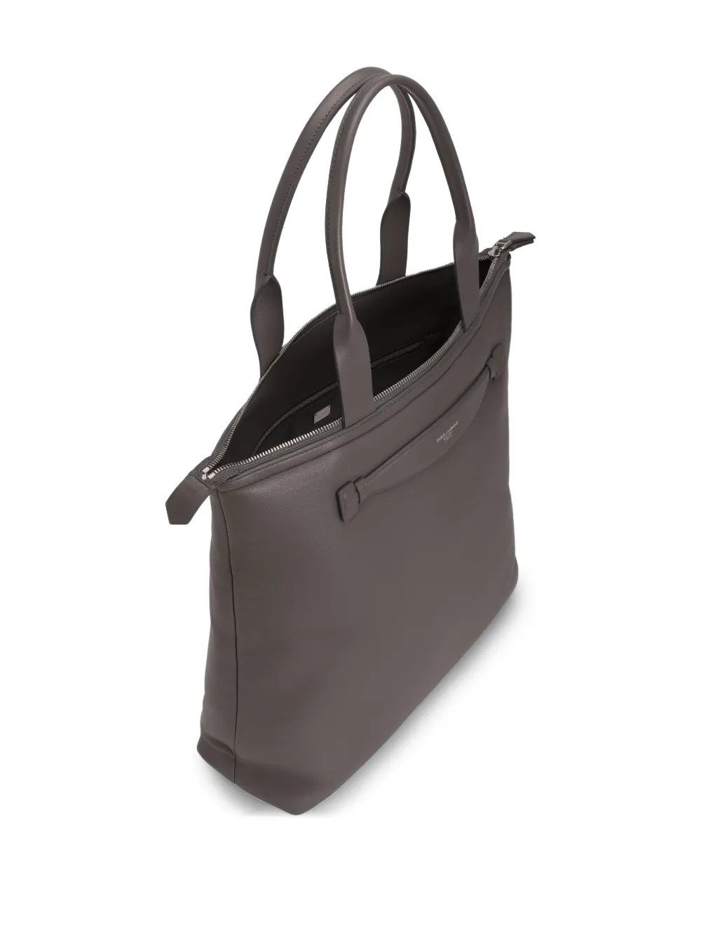 Dolce & Gabbana Leren shopper Grijs