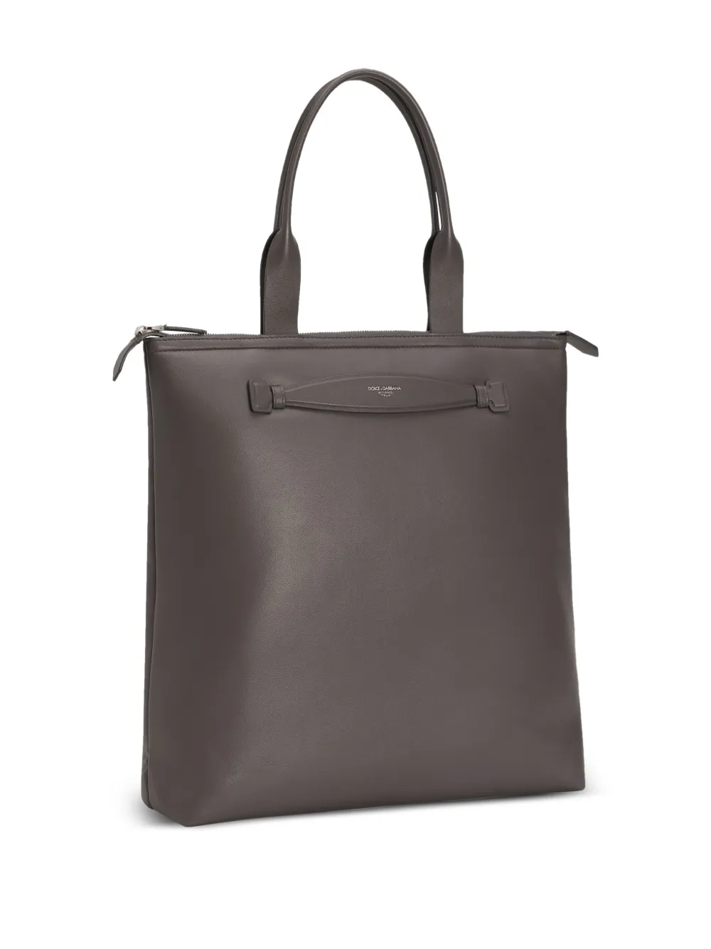 Dolce & Gabbana Leren shopper Grijs