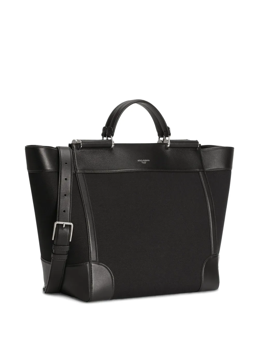 Dolce & Gabbana Shopper met logo Zwart