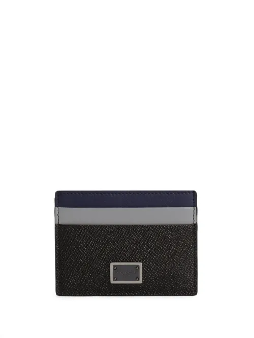 Porte-cartes en cuir - Dolce & Gabbana - Modalova